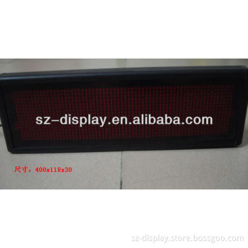 popular 5 & 6mm pixel pitch bus taxi top LED Display